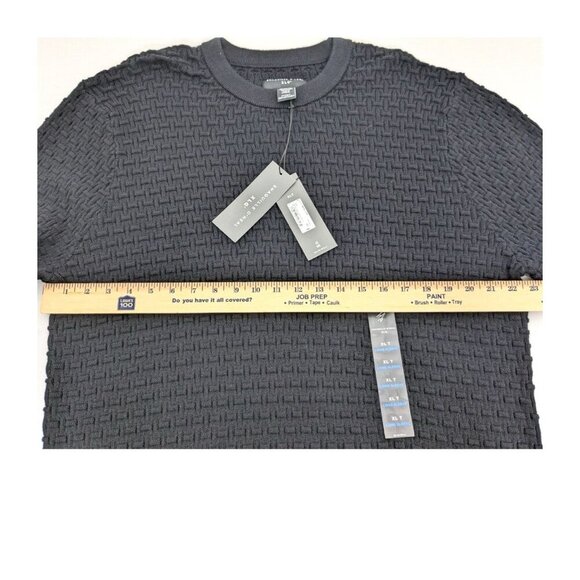 Shaquille O’Neal XLG Black Big And Tall Crew Neck Long Sleeve Pullover New - Picture 4 of 8